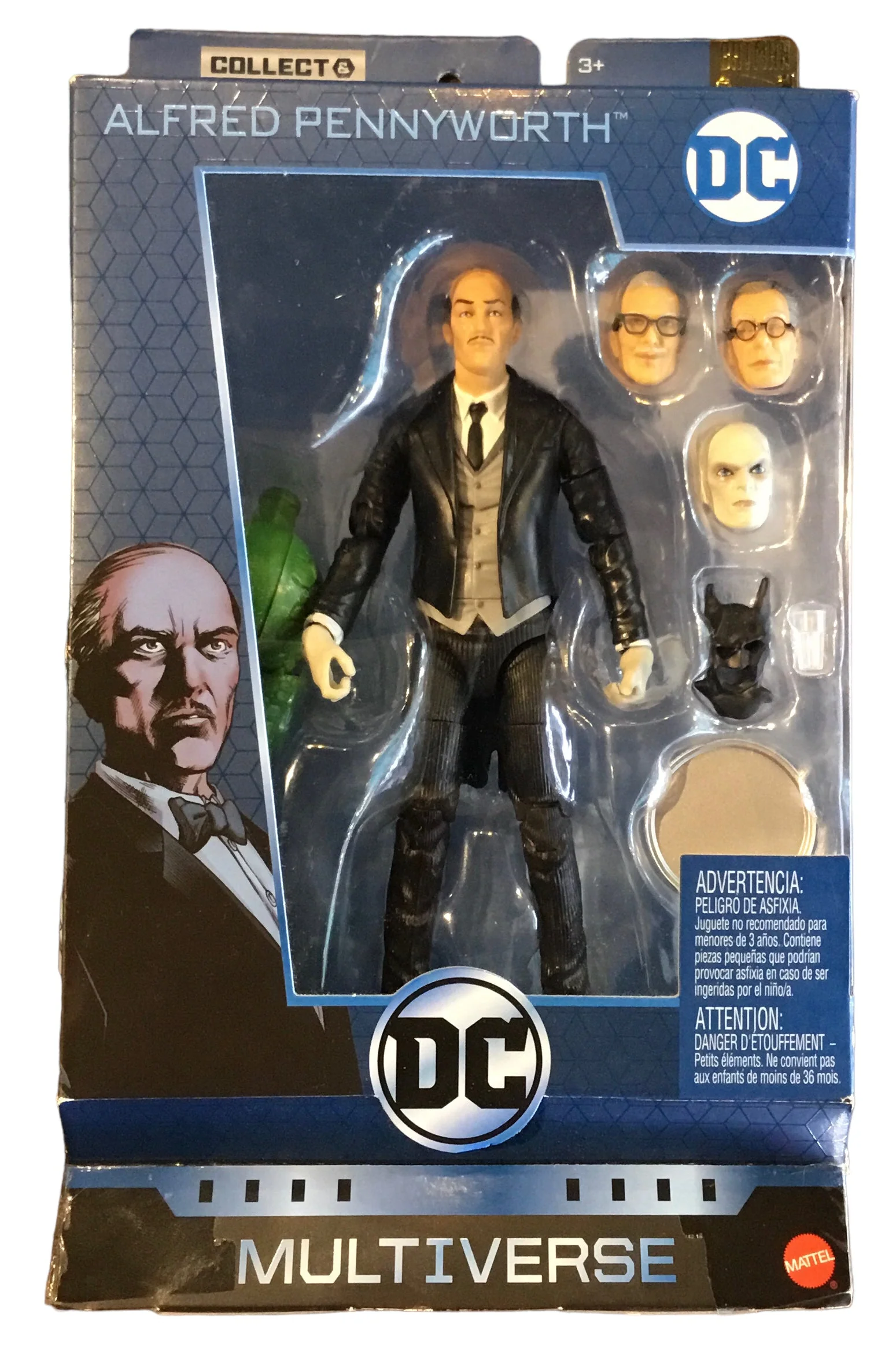 DC Multiverse Batman Reborn Alfred Pennyworth Action Figure-Killer Croc ...